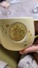 星巴克（Starbucks）杯子金色桂花铜章马克杯陶瓷带盖勺办公室咖啡杯情侣礼盒伴手礼 金桂杯单杯原盒装 实拍图