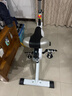 汗马 【智能游戏APP】动感单车家用运动器材健身车室内脚踏自行车 顶配APP+物磁双阻+弹簧减震白 实拍图