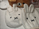 途尊秋冬毛绒可爱兔卷毛绒袖套女白色羽绒服护袖工作学习学生保暖套袖 米菲卷毛袖套【1双装】 实拍图