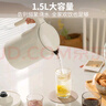 九阳（Joyoung）热水壶烧水壶电水壶1.5L 5段水温 304不锈钢一体无缝 0胶水 恒温壶K15ED-W520 实拍图