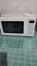 美的（Midea）变频小清新微波炉 液晶屏幕 磨砂面板 小型20L家用 匠心工艺（PM2002） 实拍图