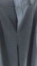 优衣库合作款/女装打褶裙裤/高腰休闲裤裤子479698 08 深灰色 M /160/68A 实拍图