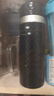 乾唐轩【马年礼物】活瓷金石保温杯不锈钢陶瓷内胆水杯咖啡杯送人礼物 无光黑 白金瓷片330ml 实拍图