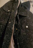 罗蒙（ROMON）外套男春秋时尚翻领商务休闲夹克上衣男百搭棒球服男装1703黑3XL 实拍图
