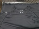 京东京造【100 超轻速干】运动T恤夏季户外跑步健身短袖男 黑色2.0 L 实拍图
