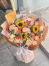 馨仪鲜花速递玫瑰向日葵康乃馨花束生日礼物全国同城配送 向日葵玫瑰混搭花束 实拍图