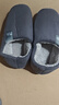 回力纯色全包棉鞋情侣室内外防滑保暖棉拖鞋HLX0233灰色40-41码 实拍图