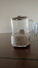 苏泊尔（SUPOR）全玻璃养生壶 煮茶壶1L迷你养生杯煮茶器花茶壶 恒温壶 母婴级 保温烧水壶316L带滤网SW-10Y08Q 实拍图