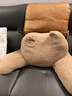 京东京造猫耳朵靠垫 床头靠垫软包床上靠背垫办公室腰靠沙发抱枕腰垫 实拍图