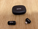 BOYA博雅mini无线领夹麦克风手机直播收音麦克风一拖一 户外采访短视频收音器AI降噪迷你话筒 Type-C版 实拍图