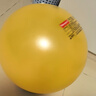 费雪（Fisher-Price）儿童玩具球宝宝小皮球拍拍球38cm(黄色含打气筒)生日礼物礼品 实拍图