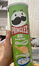 品客（Pringles）薯片桶装罐装马铃薯片休闲零食办公室零食酸乳酪洋葱味110g 实拍图
