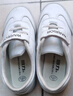 回力（Warrior）儿童小白鞋魔术贴男女童鞋休闲运动鞋 TH17-007 白色 32码  实拍图