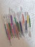 舒星卡皮巴拉48色混装彩色闪光啫喱笔手账专用亮晶晶发光闪粉儿童闪亮变色荧光流沙珠光绘画用 实拍图