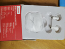 联想（Lenovo）蓝牙耳机真无线半入耳式 超长续航通话降噪重低音游戏低延迟苹果华为适用 LP40pro白色 实拍图