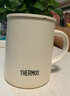 膳魔师（THERMOS）保温杯340ml男女士儿童马克咖啡杯学生感恩节礼物JDG-351 奶白色 实拍图