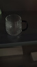 京东京造 玻璃杯 耐热泡茶水杯子锤纹凉水咖啡杯300ml*2 实拍图