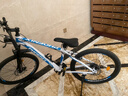 凤凰（Phoenix）山地自行车成人男女学生青少年减震变速越野公路通勤车山地车 24寸白蓝辐条轮 24速数字指拨（前中后全轴承） 实拍图