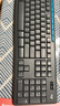 罗技（Logitech）MK275 键鼠套装 无线键鼠套装 办公键鼠套装 全尺寸 商务键鼠套装 带无线2.4G接收器 黑蓝色 实拍图