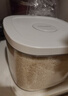 访客米桶收纳盒家用防虫防潮密封储米箱米缸大米收纳盒食品级储米桶 【透明白*20斤/10kg】送量杯 实拍图