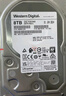西部数据（WD）8TB 台式游戏机械硬盘 WD_BLACK 西数黑盘  SATA 7200转256MB CMR垂直 3.5英寸WD8002FZBX 实拍图