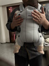 比威亚  Free婴儿背带前抱式轻便透气宝宝背带抱娃神器新生儿四季通用 浅灰色 实拍图
