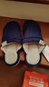 回力日系柔软情侣棉拖秋冬家居室内保暖棉鞋男款HL0006咖啡42-43码 实拍图