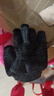 南极人毛线手套男女冬季保暖骑行手套滑雪手套触屏加厚全指半指防风手套 实拍图