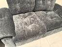 法莎蒂云漫可拆洗沙发床单双人可卧两用床小户型折叠沙发简约书房 1.6米双人位【半拆洗设计 告别污渍烦恼】 【雪尼尔婴儿绒】无粉竹炭海绵+天然异色羽绒（白色） 实拍图