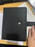 得力（deli）25K100张笔记本子 活页本内页可拆卸皮面本233*178mm黑色3151 实拍图