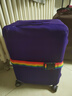 班哲尼 拉杆箱旅行箱保护套弹力行李箱套防尘雨罩加厚耐磨托运套 紫色适用19英寸20英寸21英寸拉杆箱 实拍图