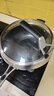 爱仕达（ASD）炒锅铸铁锅不锈无涂层旋风底炒菜锅32cm燃气电磁炉通用CF32Z1WG 实拍图