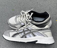 亚瑟士ASICS网面跑鞋百搭男鞋缓震运动鞋透气跑步鞋 GEL-CONTEND 4 白色/银色 41.5 实拍图