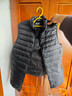 雪中飞经典新款百搭轻薄男式立领短款羽绒服马甲包边大口袋休闲鸭绒 宝石黑|8086-男 3XL 190/108A 实拍图