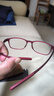 夕阳红老花镜女防蓝光大框优雅女士轻便舒适老人高清老花镜E9004R 200度 实拍图