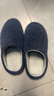 京东京造【羊毛拖】可拆卸双面棉拖鞋秋冬拖鞋女士冬季棉拖大象灰38-39 实拍图