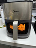 美的（Midea）空气炸锅炎烤上下双热源  蒸烤一体家用实用大容量6.5L 可视大视窗智能电子触控金属内腔 KZC6502 实拍图