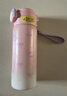 保温杯316不锈钢水杯高颜值吸管杯学生便携杯子杯套款跳跳兔470ml 实拍图