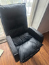 奥伦福特老板椅办公椅电脑椅靠背椅家用可躺转椅搁脚午休电竞椅子懒人座椅 黑色豪华款-带扶手袋 实拍图
