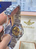 劳力士王子男士手表瑞士正品原装进口潜水表绿水鬼男表熊猫全自动机械表新款 本色绿面 41mm 实拍图
