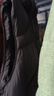三彩【防水易打理】独醒2025冬季新款短款羽绒服90白鸭绒面包服F 大象灰 XL 170/92A 实拍图