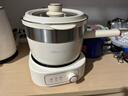 小熊（Bear）电煮锅 小电锅 电蒸锅 电火锅 电热锅分体式 学生宿舍多功能锅 蒸煮煎炒2-3人用 配蒸笼2.5L D25D1 实拍图