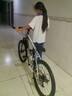 凤凰自行车成年人男女变速自行车青少年单车越野公路车学生山地自行车 铝架/蓝图变速/正新轮胎/条轮灰 24速24寸【适合145-170cm】 实拍图