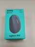 罗技（Logitech）M196 无线蓝牙鼠标 办公鼠标 笔记本商务办公家用 小巧便携 对称手型 石墨灰 实拍图