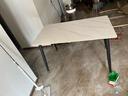 全品屋岩板餐桌家用4-6人小户型桌椅组合长方形现代简约吧台吃饭大桌子 【12MM厚】哑光雪山白 送货入户 120cm 【宽70CM】单桌子 实拍图
