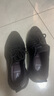 意尔康王子男鞋秋季新款真皮软底运动休闲皮鞋男士透气跑步运动鞋 黑色普通款 43 实拍图