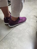 足力健艾爸爸足力健老人鞋女秋冬季加宽妈妈鞋爸爸鞋透气防滑软底中老年人 升级款A1666紫色（送袜子） 39 (245mm) 实拍图