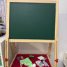 QZMTOY特大号木质双面磁性幼儿童画板小黑板男女孩学生家用教学生日礼物 实拍图