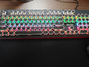 银雕ZK4召唤师电竞游戏机械键盘 青轴朋克键盘 热插拔 可换轴键帽 黑色 实拍图