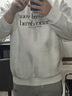 森马（Semir）卫衣男做旧复古字母印花上衣2025秋季宽松休闲装潮流107524116108 实拍图